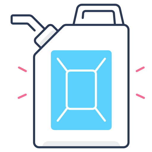 Jerrycan Generic color lineal-color icon