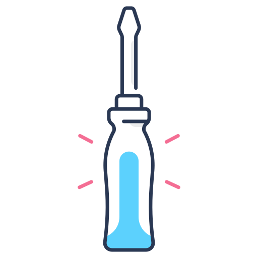 Screwdriver Generic color lineal-color icon