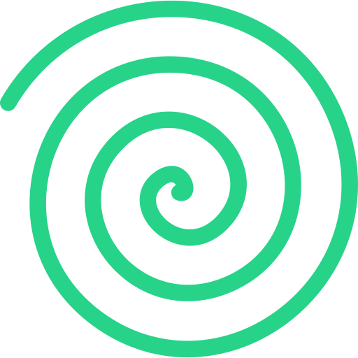 spiral Generic color fill icon