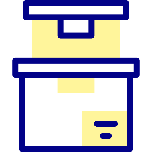 Коробка Detailed Mixed Lineal color иконка