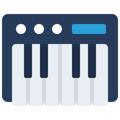 Keyboard Juicy Fish Flat icon