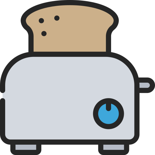tosti apparaat Juicy Fish Soft-fill icoon