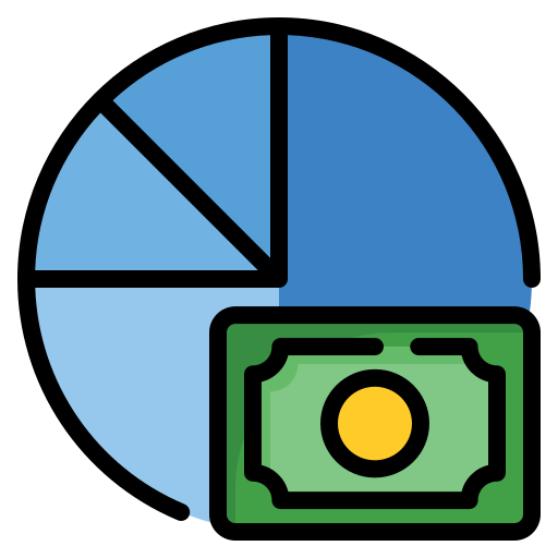 presupuesto Generic color lineal-color icono