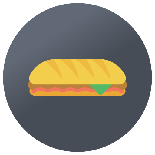 burger Generic gradient fill Icône