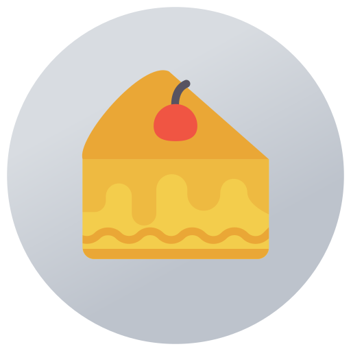 ciasto Generic gradient fill ikona
