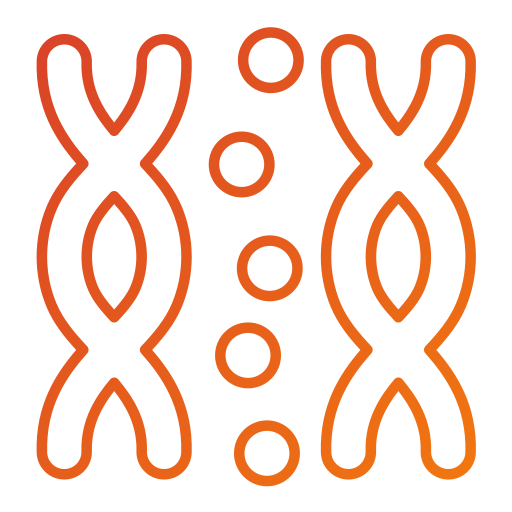 Chromosome Generic gradient outline icon