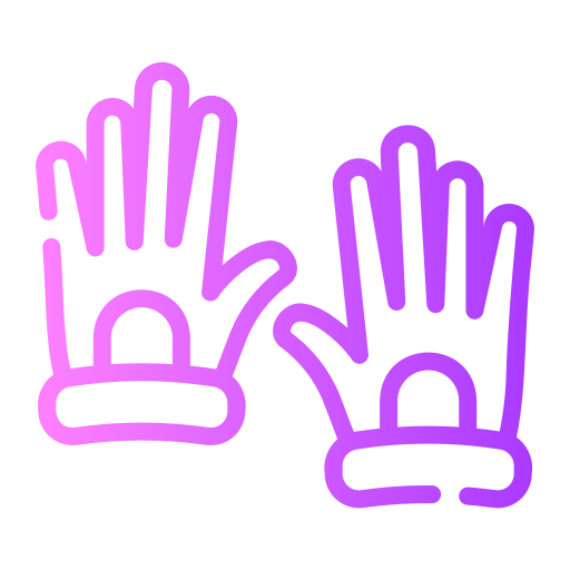 rękawice Generic gradient outline ikona