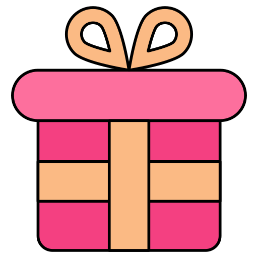 Подарочная коробка Generic color lineal-color иконка