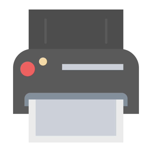 drucker Generic color fill icon