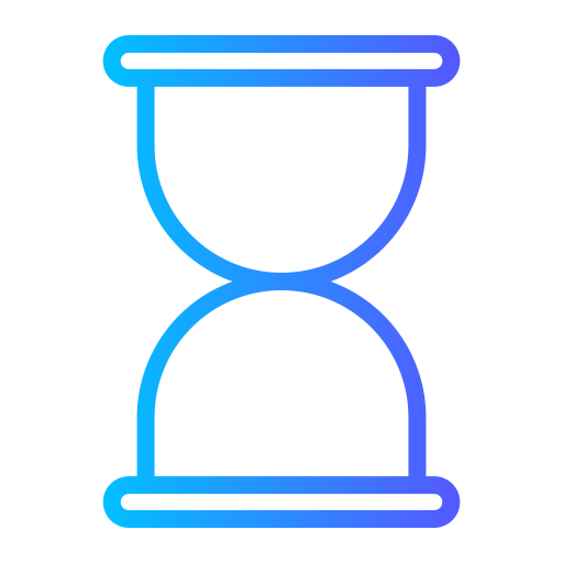 Hourglass Generic gradient outline icon
