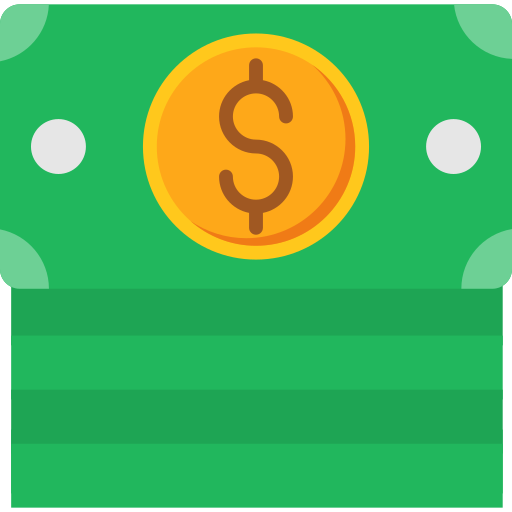 Dollars Generic color fill icon