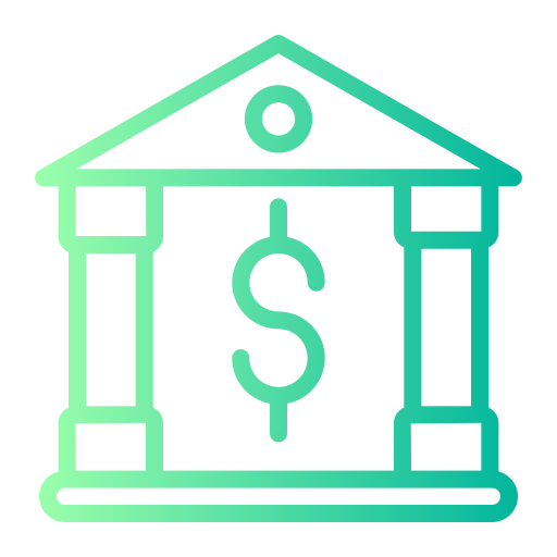 bank Generic gradient outline icon