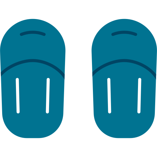 slippers Generic color fill icon