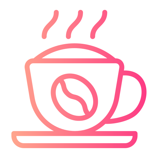 Cappuccino Generic gradient outline icon