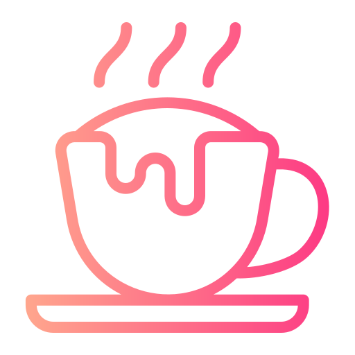 kaffee latte Generic gradient outline icon