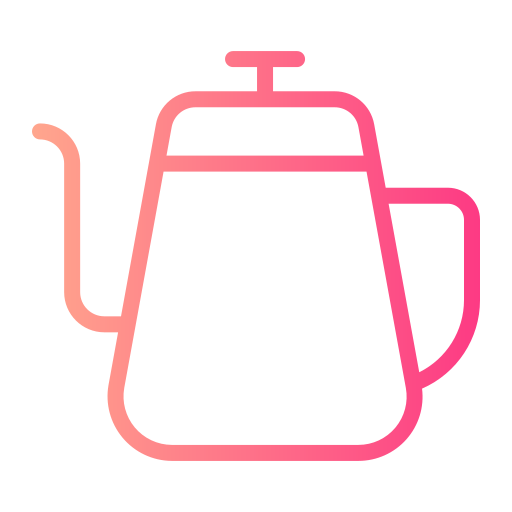 Coffee Pot Generic gradient outline icon