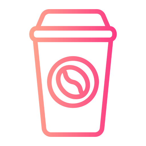 Iced Coffee Generic gradient outline icon
