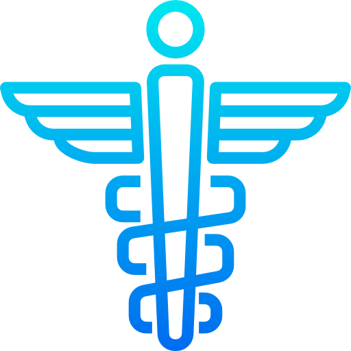 Medicine srip Gradient icon