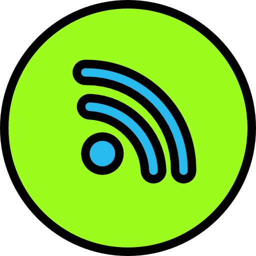 wifi Darius Dan Lineal Color icono