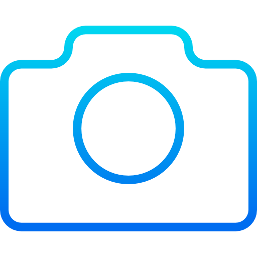 kamera srip Gradient icon