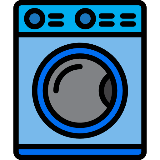 Washing machine srip Lineal Color icon
