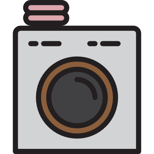 lavandería srip Lineal Color icono
