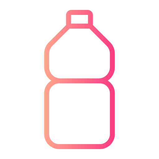 bouteille d'eau Generic gradient outline Icône