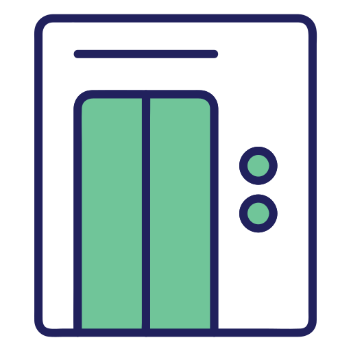 ascenseur Generic color lineal-color Icône