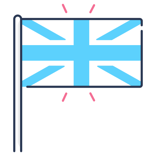 イギリス Generic color lineal-color icon
