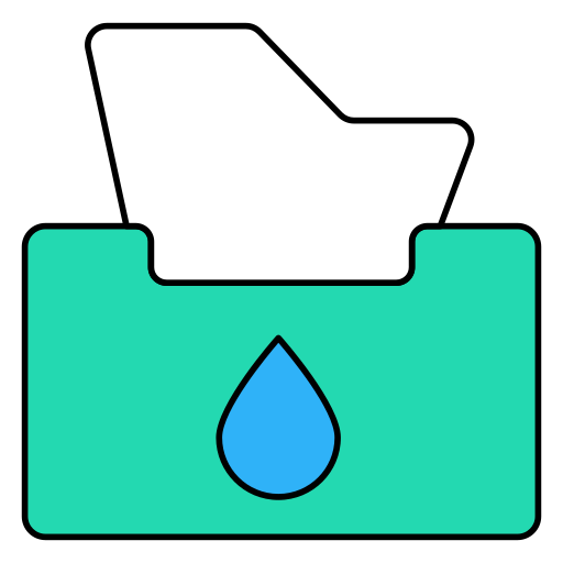 Wet Wipes Generic color lineal-color icon
