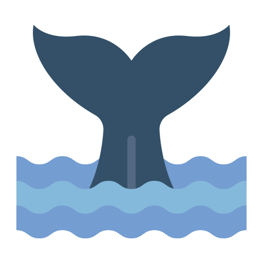 Whale Generic color fill icon