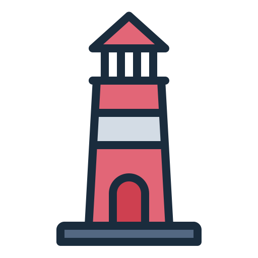 Lighthouse Generic color lineal-color icon