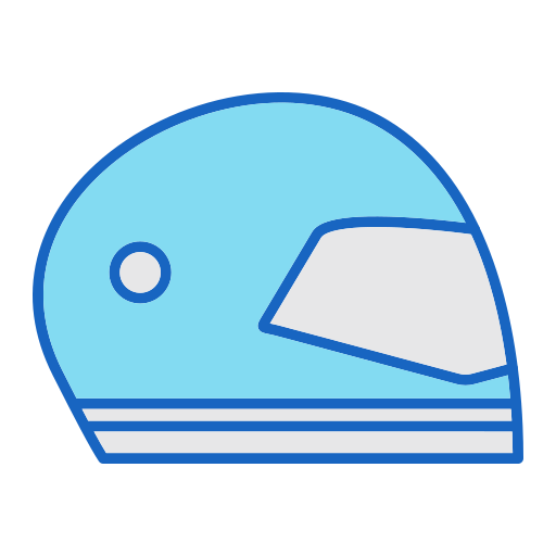 헬멧 Generic color lineal-color icon