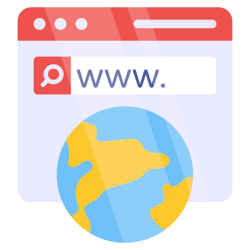 web browser Generic color fill icon