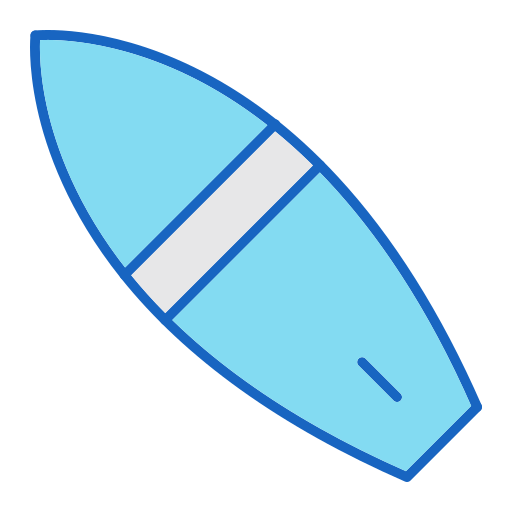 surfen Generic color lineal-color icoon