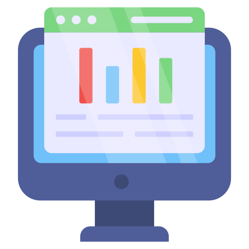 statistiche Generic color fill icona