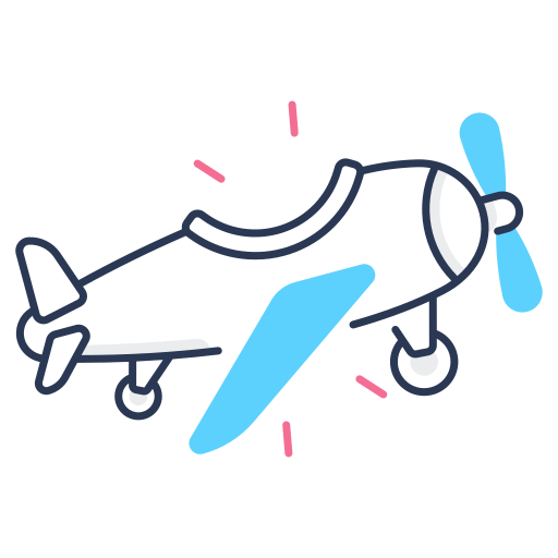 flugzeug Generic color lineal-color icon