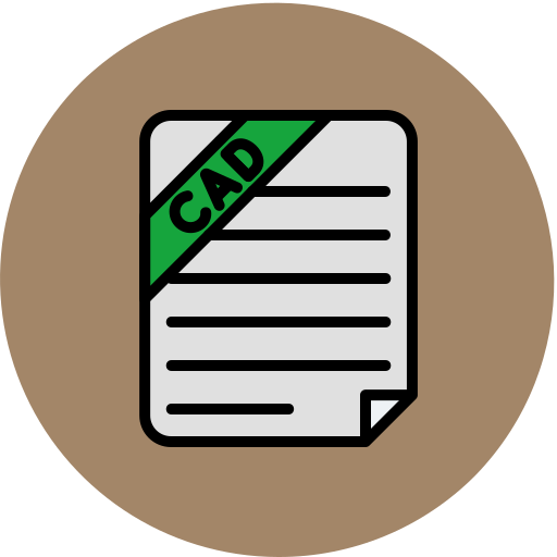 cadファイル Generic color lineal-color icon