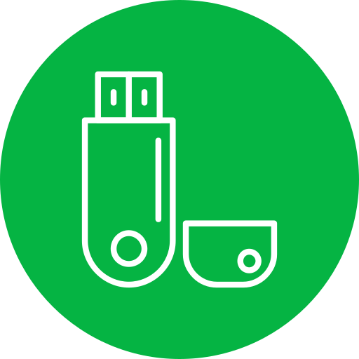 usb stick Generic color fill icon