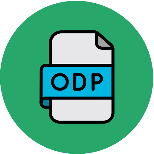 odp 파일 Generic color lineal-color icon