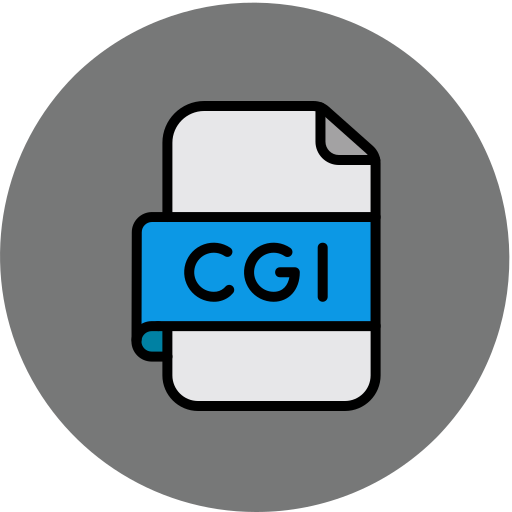 cgi-datei Generic color lineal-color icon