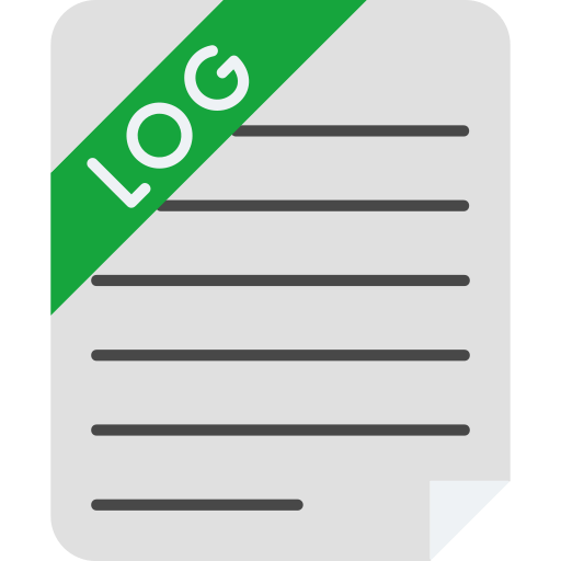 logdatei Generic color fill icon