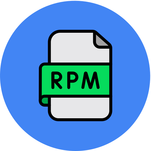 rpm-datei Generic color lineal-color icon