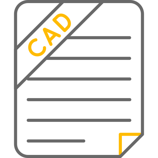 cad-datei Generic color outline icon