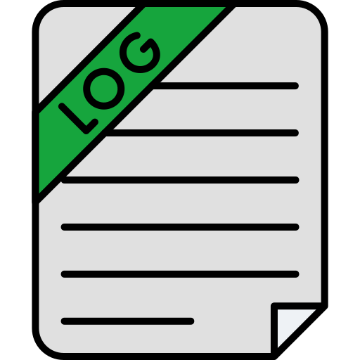 Log file Generic color lineal-color icon