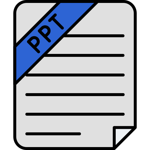 ppt-datei Generic color lineal-color icon