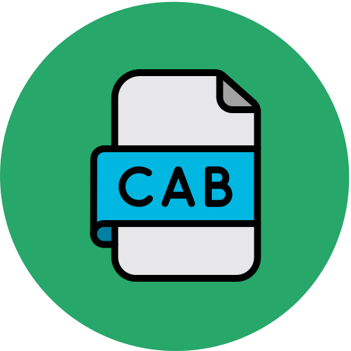 arquivo cab Generic color lineal-color Ícone