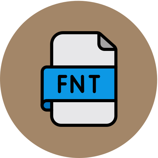 Fnt file Generic color lineal-color icon