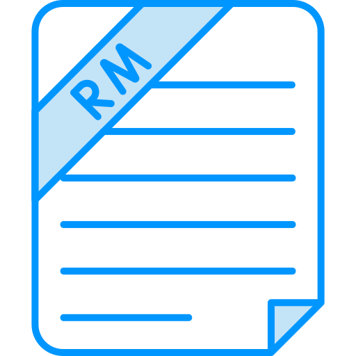 fichier rm Generic color lineal-color Icône