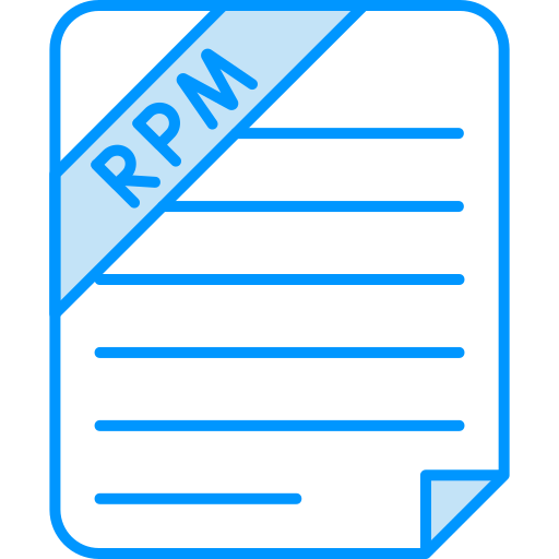 plik rpm Generic color lineal-color ikona